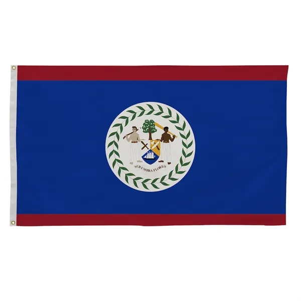 3' x 5' international flag with snow-white header and brass grommets.... from ASI 87188 Showdown Displays