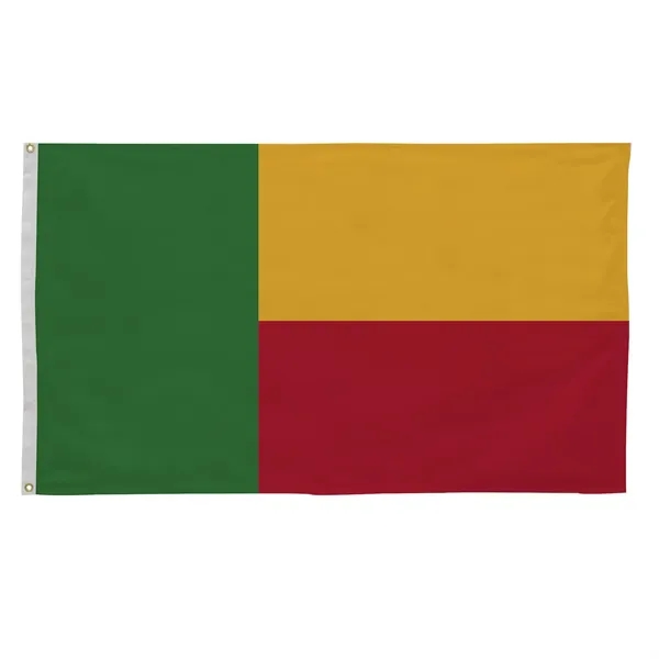 3' x 5' international flag with snow-white header and brass grommets.... from ASI 87188 Showdown Displays