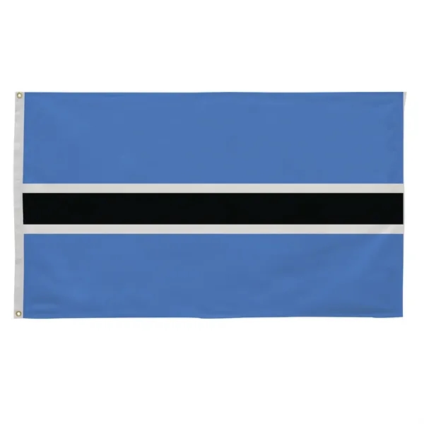 3' x 5' international flag with snow-white header and brass grommets.... from ASI 87188 Showdown Displays