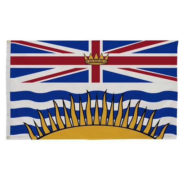 3' x 5' international flag with snow-white header and brass grommets.... from ASI 87188 Showdown Displays