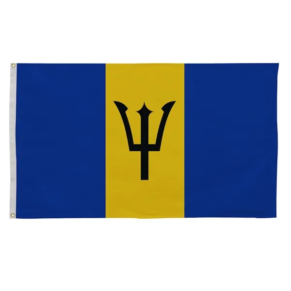 3' x 5' international flag with snow-white header and brass grommets.... from ASI 87188 Showdown Displays