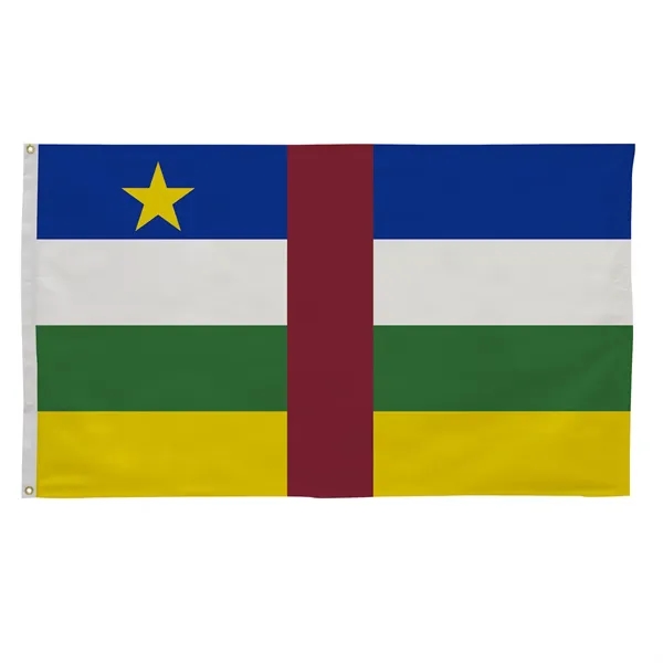 3' x 5' international flag with snow-white header and brass grommets.... from ASI 87188 Showdown Displays