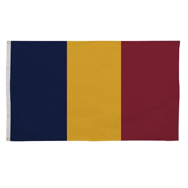 3' x 5' international flag with snow-white header and brass grommets.... from ASI 87188 Showdown Displays