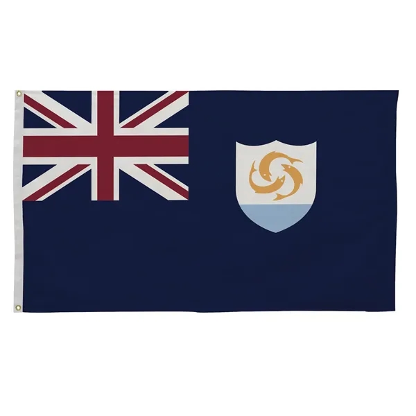 3' x 5' international flag with snow-white header and brass grommets.... from ASI 87188 Showdown Displays