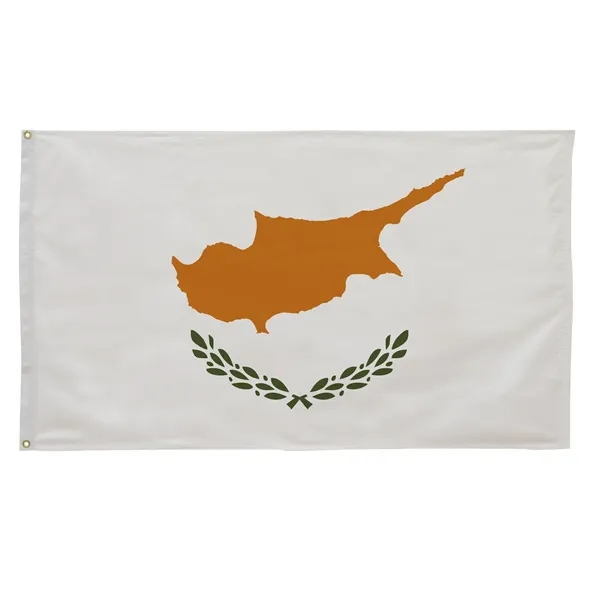 3' x 5' international flag with snow-white header and brass grommets.... from ASI 87188 Showdown Displays