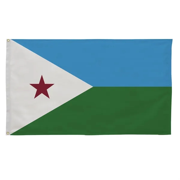 3' x 5' international flag with snow-white header and brass grommets.... from ASI 87188 Showdown Displays