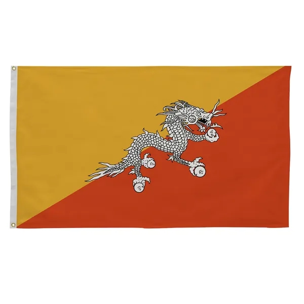 3' x 5' international flag with snow-white header and brass grommets.... from ASI 87188 Showdown Displays