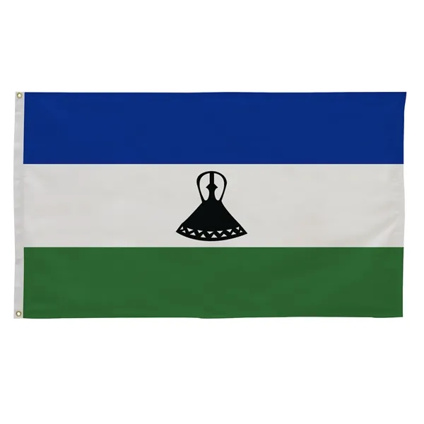 3' x 5' international flag with snow-white header and brass grommets.... from ASI 87188 Showdown Displays