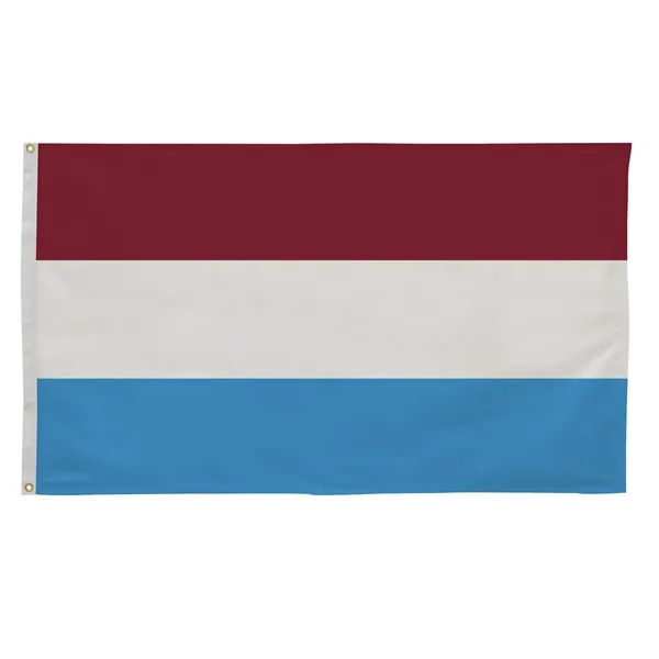 3' x 5' international flag with snow-white header and brass grommets.... from ASI 87188 Showdown Displays