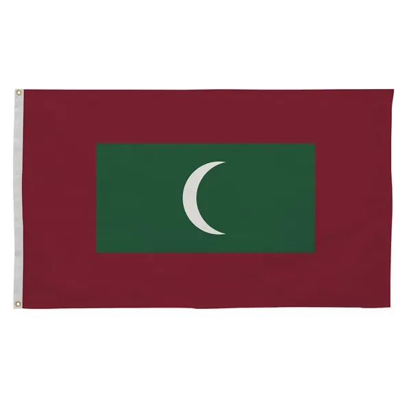 3' x 5' international flag with snow-white header and brass grommets.... from ASI 87188 Showdown Displays