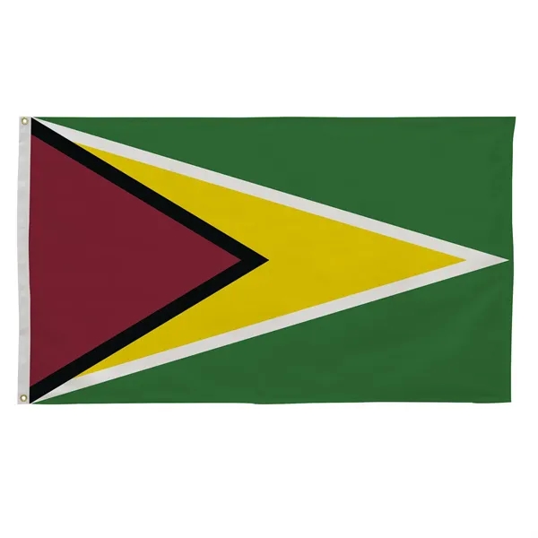 3' x 5' international flag with snow-white header and brass grommets.... from ASI 87188 Showdown Displays