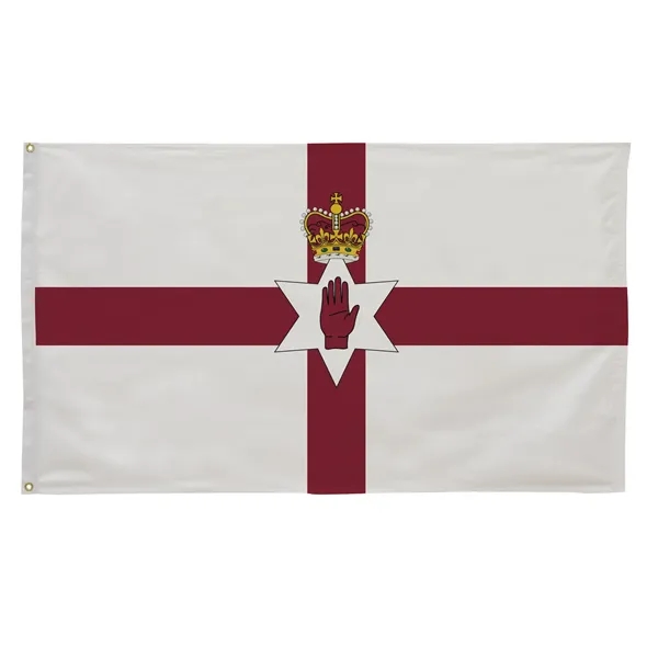 3' x 5' international flag with snow-white header and brass grommets.... from ASI 87188 Showdown Displays