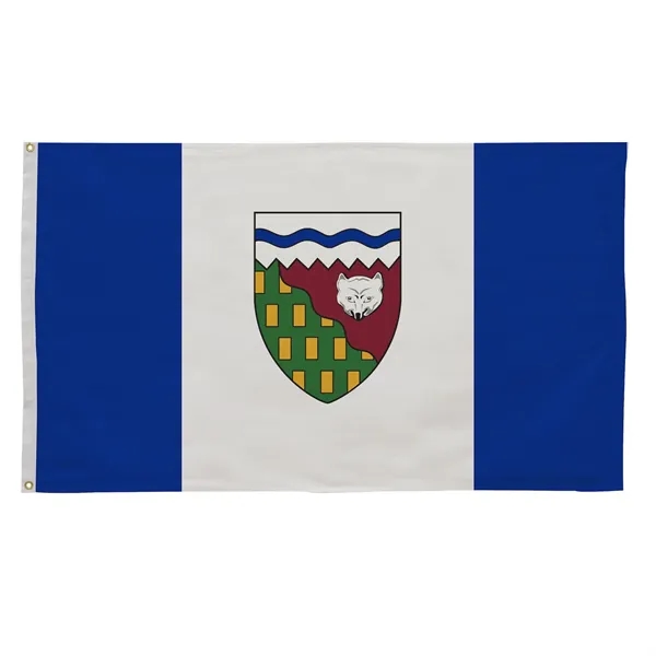 3' x 5' international flag with snow-white header and brass grommets.... from ASI 87188 Showdown Displays