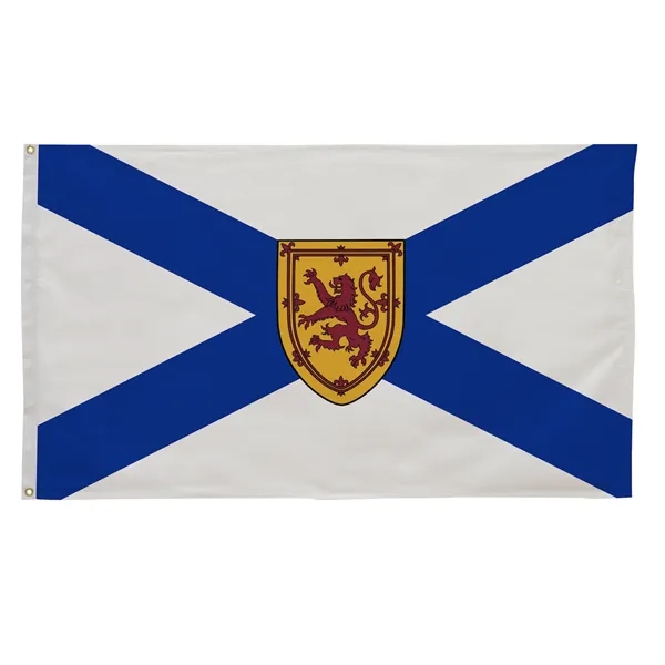 3' x 5' international flag with snow-white header and brass grommets.... from ASI 87188 Showdown Displays