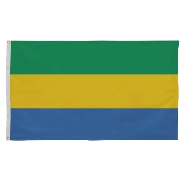 3' x 5' international flag with snow-white header and brass grommets.... from ASI 87188 Showdown Displays