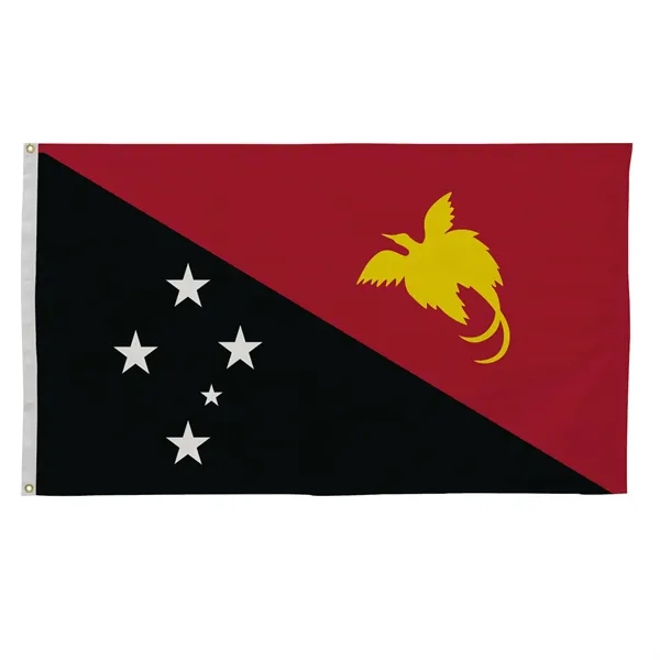 3' x 5' international flag with snow-white header and brass grommets.... from ASI 87188 Showdown Displays