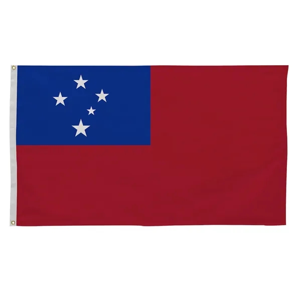 3' x 5' international flag with snow-white header and brass grommets.... from ASI 87188 Showdown Displays