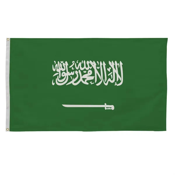 3' x 5' international flag with snow-white header and brass grommets.... from ASI 87188 Showdown Displays