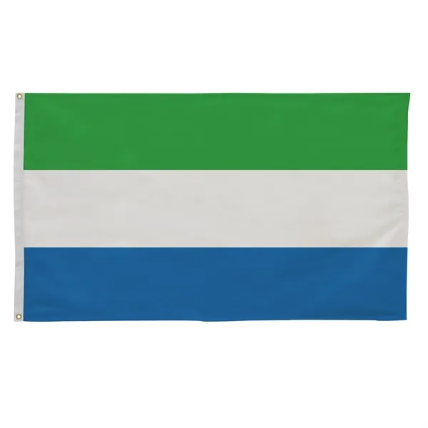 3' x 5' international flag with snow-white header and brass grommets.... from ASI 87188 Showdown Displays