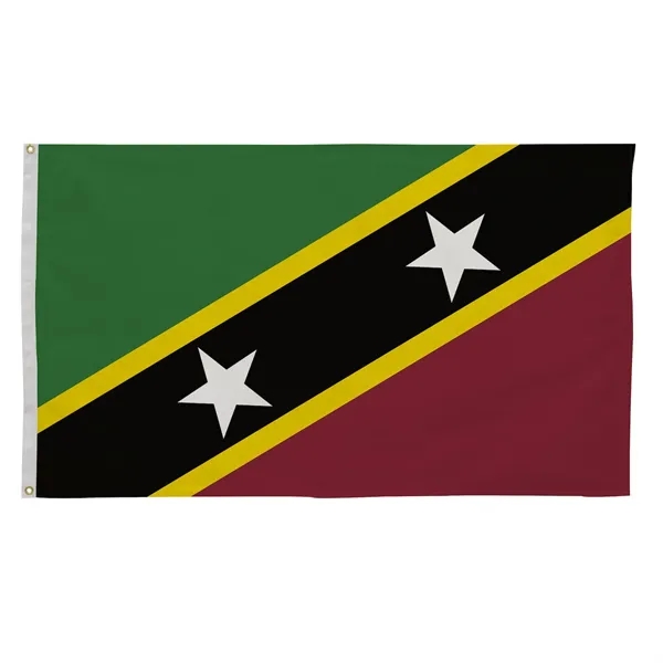 3' x 5' international flag with snow-white header and brass grommets.... from ASI 87188 Showdown Displays