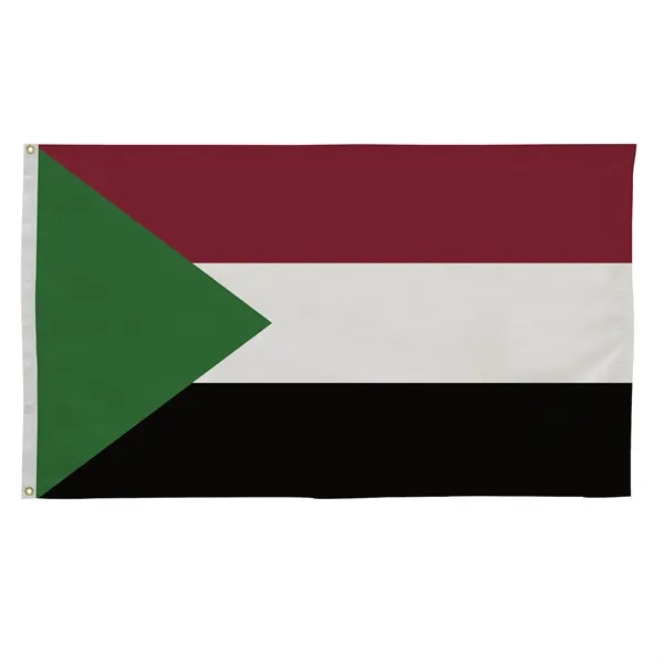 3' x 5' international flag with snow-white header and brass grommets.... from ASI 87188 Showdown Displays