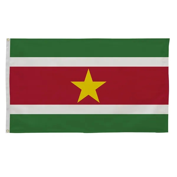 3' x 5' international flag with snow-white header and brass grommets.... from ASI 87188 Showdown Displays