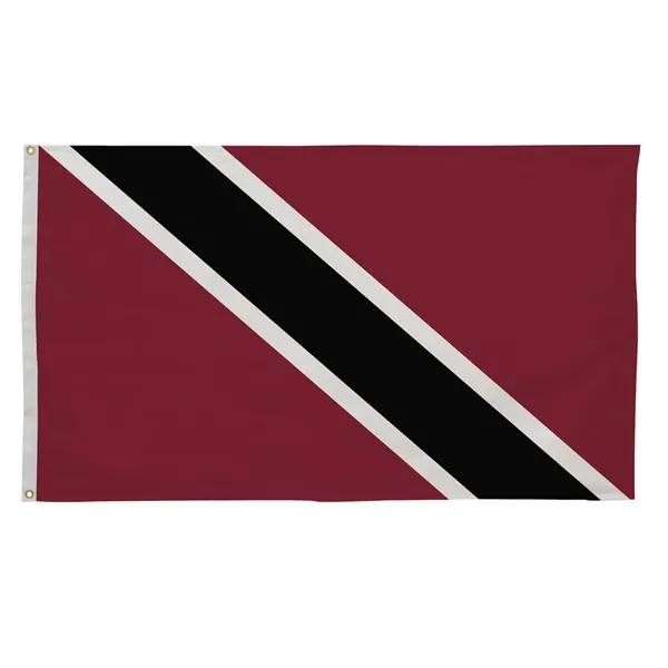 3' x 5' international flag with snow-white header and brass grommets.... from ASI 87188 Showdown Displays