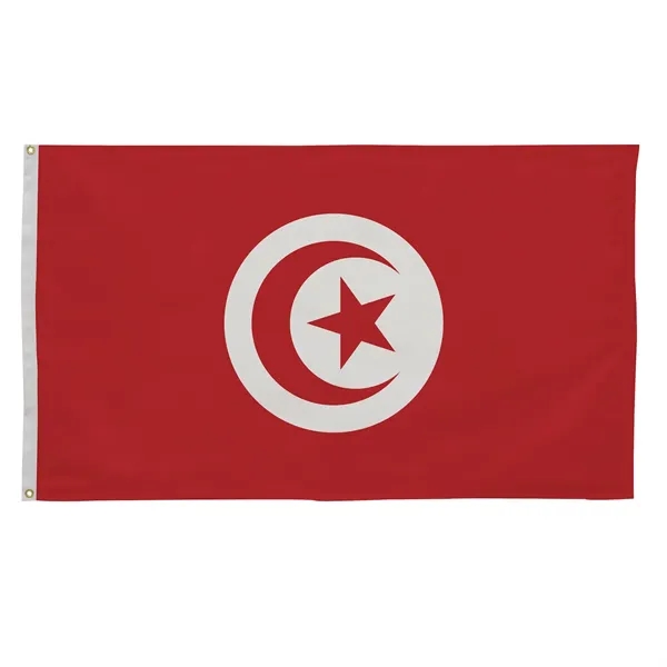 3' x 5' international flag with snow-white header and brass grommets.... from ASI 87188 Showdown Displays