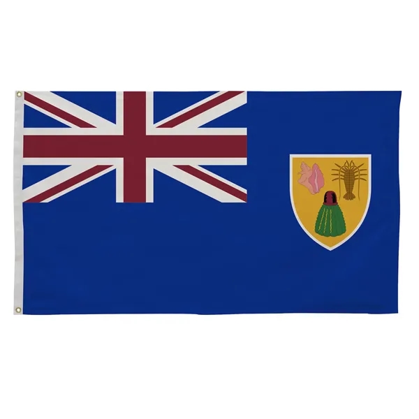 3' x 5' international flag with snow-white header and brass grommets.... from ASI 87188 Showdown Displays