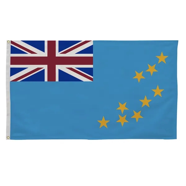 3' x 5' international flag with snow-white header and brass grommets.... from ASI 87188 Showdown Displays