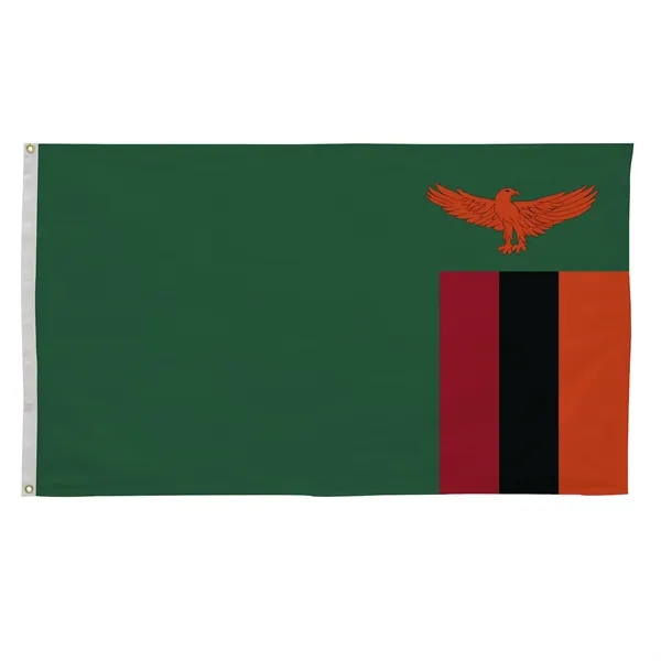 3' x 5' international flag with snow-white header and brass grommets.... from ASI 87188 Showdown Displays