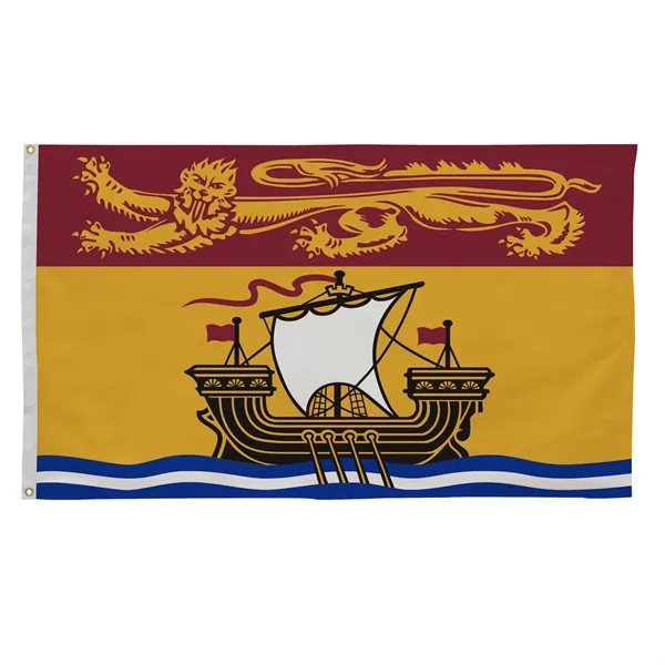 3' x 5' international flag with snow-white header and brass grommets.... from ASI 87188 Showdown Displays