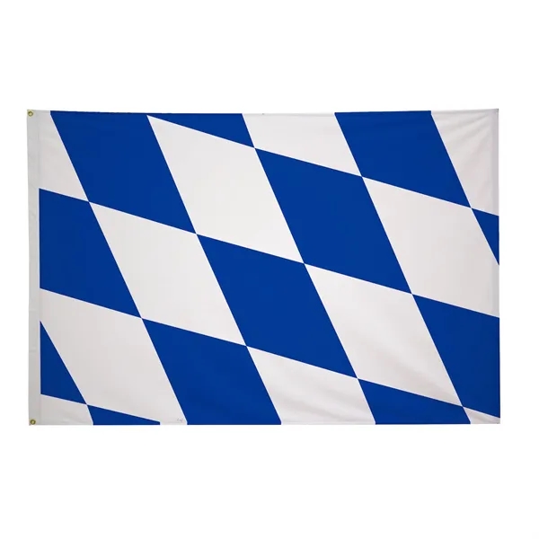 4' x 6' international flag with snow-white header and brass grommets.... from ASI 87188 Showdown Displays