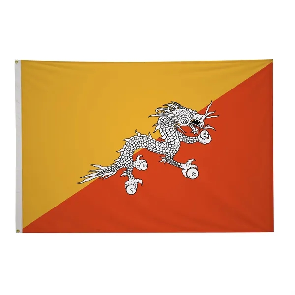 4' x 6' international flag with snow-white header and brass grommets.... from ASI 87188 Showdown Displays