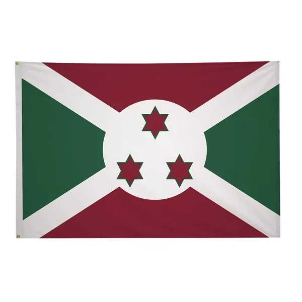 4' x 6' international flag with snow-white header and brass grommets.... from ASI 87188 Showdown Displays