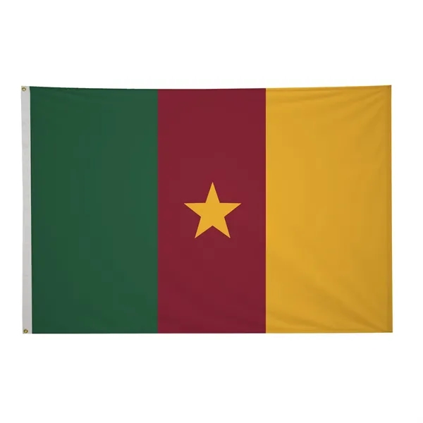 4' x 6' international flag with snow-white header and brass grommets.... from ASI 87188 Showdown Displays