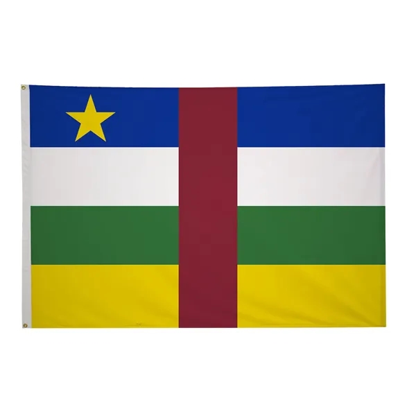 4' x 6' international flag with snow-white header and brass grommets.... from ASI 87188 Showdown Displays