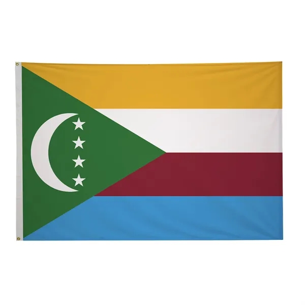 4' x 6' international flag with snow-white header and brass grommets.... from ASI 87188 Showdown Displays