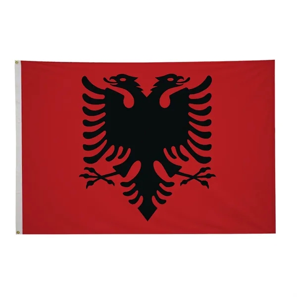 4' x 6' international flag with snow-white header and brass grommets.... from ASI 87188 Showdown Displays