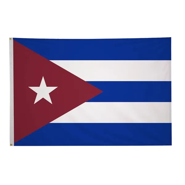 4' x 6' international flag with snow-white header and brass grommets.... from ASI 87188 Showdown Displays