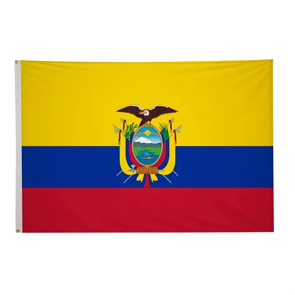 4' x 6' international flag with snow-white header and brass grommets.... from ASI 87188 Showdown Displays