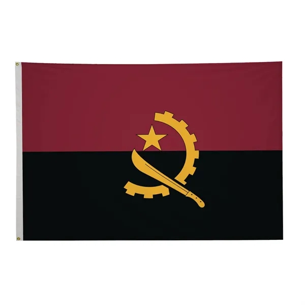 4' x 6' international flag with snow-white header and brass grommets.... from ASI 87188 Showdown Displays