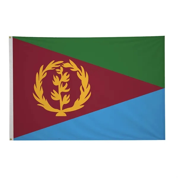 4' x 6' international flag with snow-white header and brass grommets.... from ASI 87188 Showdown Displays