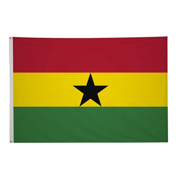 4' x 6' international flag with snow-white header and brass grommets.... from ASI 87188 Showdown Displays