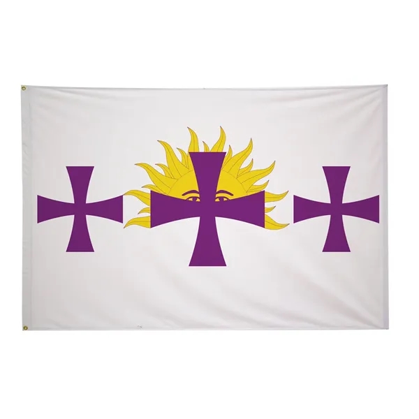 4' x 6' international flag with snow-white header and brass grommets.... from ASI 87188 Showdown Displays