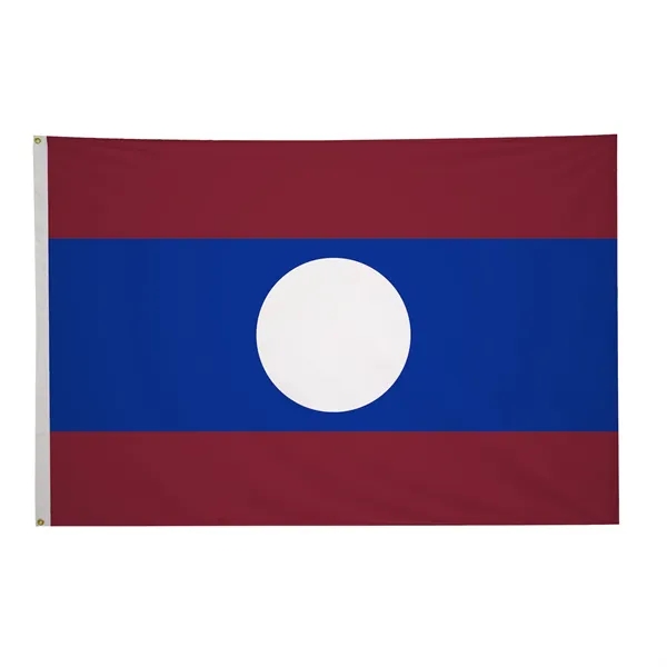 4' x 6' international flag with snow-white header and brass grommets.... from ASI 87188 Showdown Displays