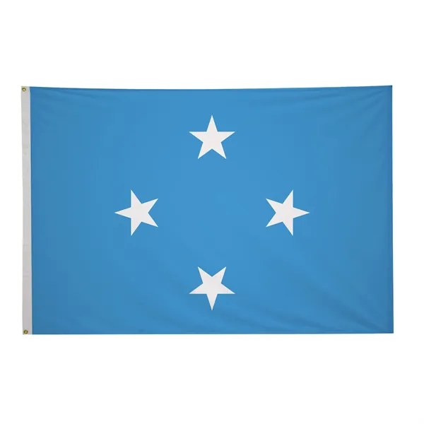 4' x 6' international flag with snow-white header and brass grommets.... from ASI 87188 Showdown Displays