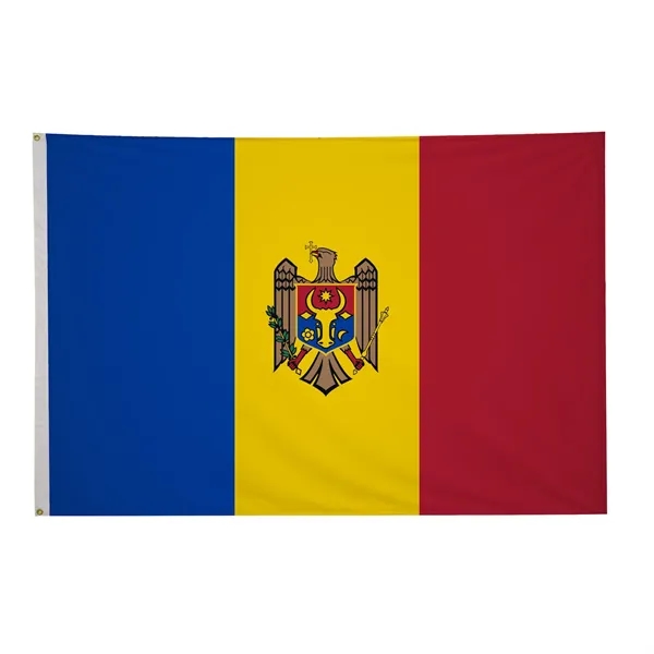 4' x 6' international flag with snow-white header and brass grommets.... from ASI 87188 Showdown Displays