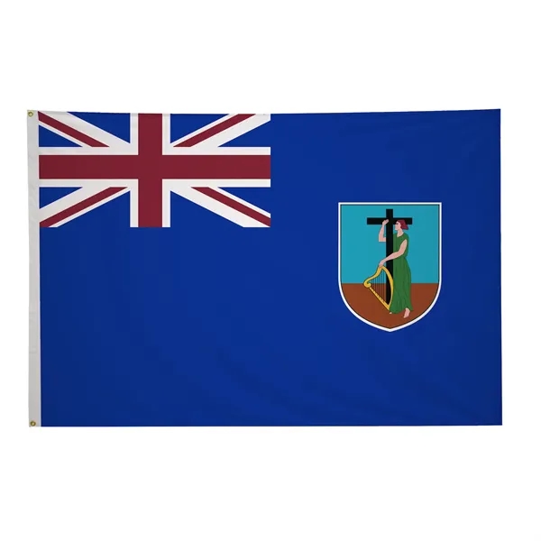 4' x 6' international flag with snow-white header and brass grommets.... from ASI 87188 Showdown Displays