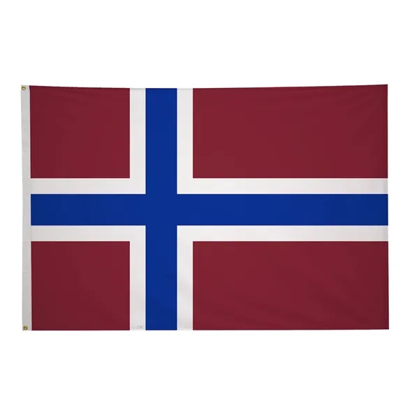 4' x 6' international flag with snow-white header and brass grommets.... from ASI 87188 Showdown Displays